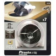 Seghe a tazza set da 7 pz da 20 a 62 mm Black and Decker X81000XJ