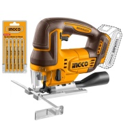 Seghetto alternativo a batteria 20V con lame omaggio Ingco CJSLI1008
