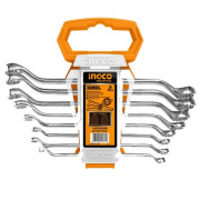 Serie di Chiavi poligonali curve da 8 pz Ingco HKSPA3088