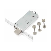 Serratura Elettrica a doppia mappa Feb 6993 90 mm 3 chiusure