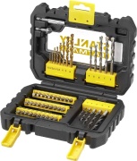Set di avvitatura e foratura 50 pz tra punte e inserti Stanley 88542-XJ
