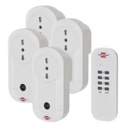 Set di prese con telecomando 4 pz Brennensthul 1507055