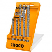 Set di punte per muratura sds 5 Ingco AKD2052