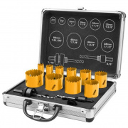 Set di seghe a tazza per metallo 12 pz Ingco AKH0121