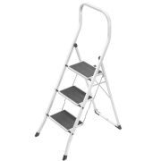 Sgabello 3 Gradini in acciaio con parapetto Gierre Superstep B0300