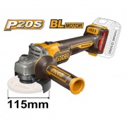 Smerigliatrice a batteria 20V ingco CAGLI21154