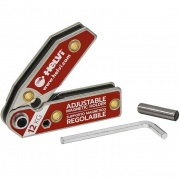 Supporto magnetico regolabile per saldatura 12 e 15 Kg Helvi