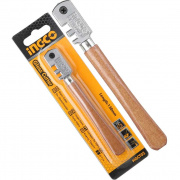 Tagliavetro con manico in legno Ingco HGCT02