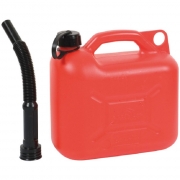 Tanica 10 litri in polietilene piu becco Ribimex