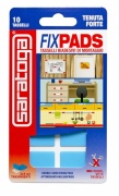 Tasselli biadesivi di montaggio Saratoga Fix pads 10 pz