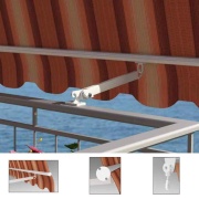 Tenda da sole a caduta Roma Varie misure e colori Tempotest