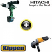 Trapano avv. dvr 14 dmr+smerigliatrice omaggio Hitachi