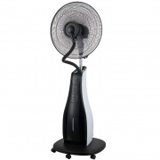 Ventilatore con nebulizzatore a piantana Vinco 70727 carrellato