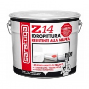 Vernice murale Idropittura Z 14 Saratoga 10 litri con antimuffa