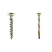 Viti Per Legno 3 x 30 mm Zincate e Tropicalizzate Testa Svasata 500 Pz